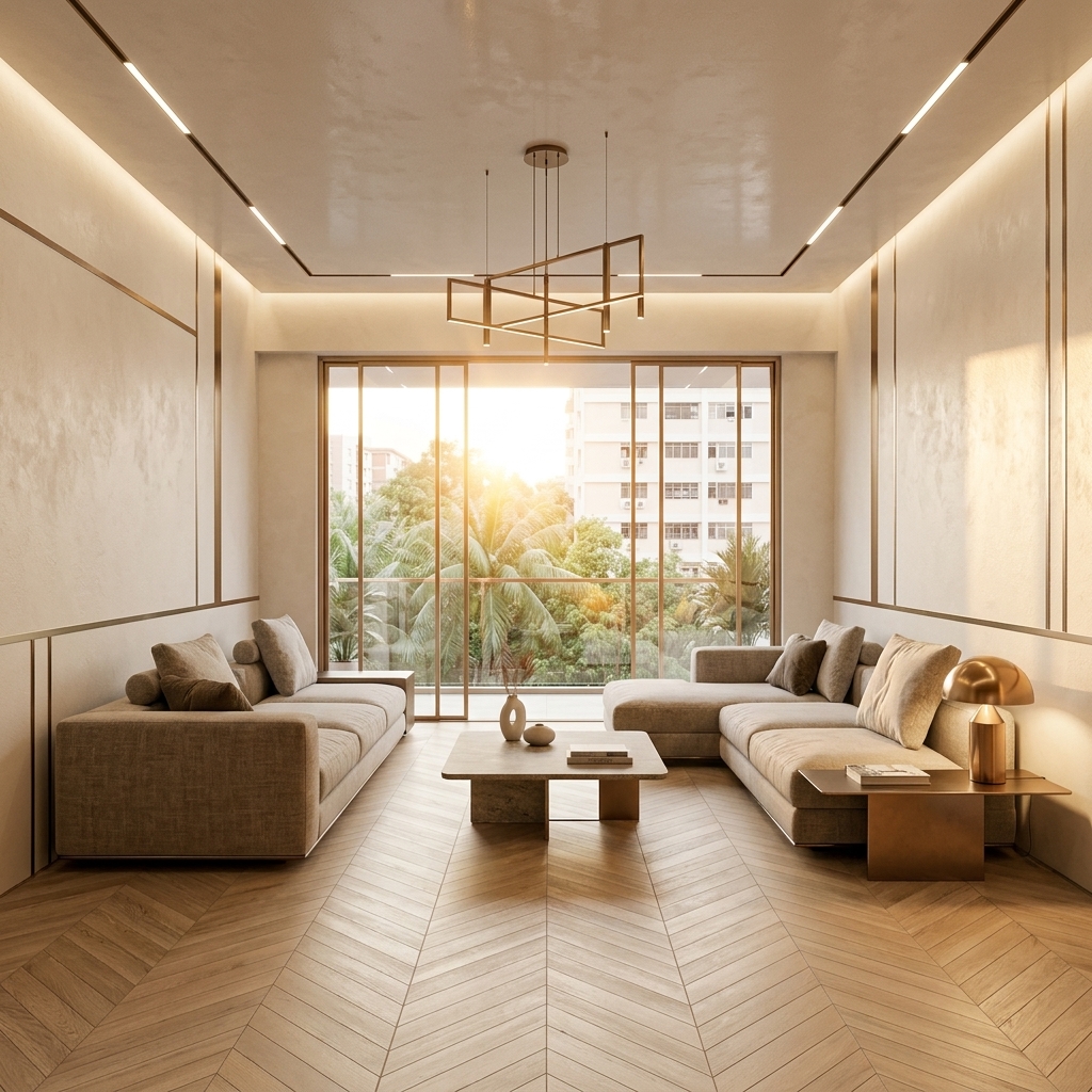 Completed luxury room state